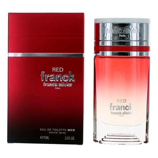 Red Franck by Franck Olivier, 2.5 oz EDT for Men