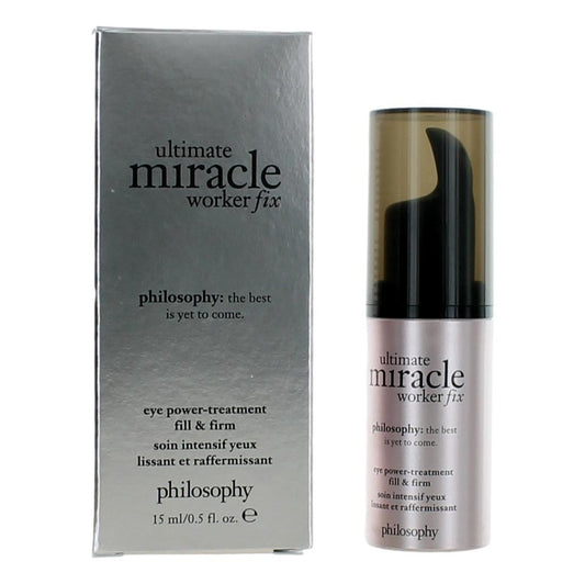 Ultimate Miracle Worker Fix by Philosophy, .5oz Eye Power-Treatment for Unisex
