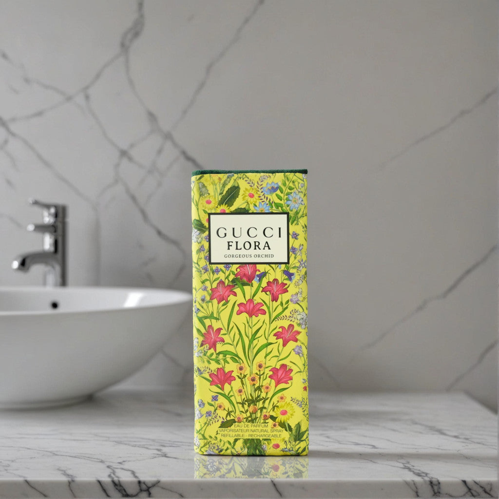 Flora Gorgeous Orchid by Gucci, 3.3 oz EDP Spray for Women
