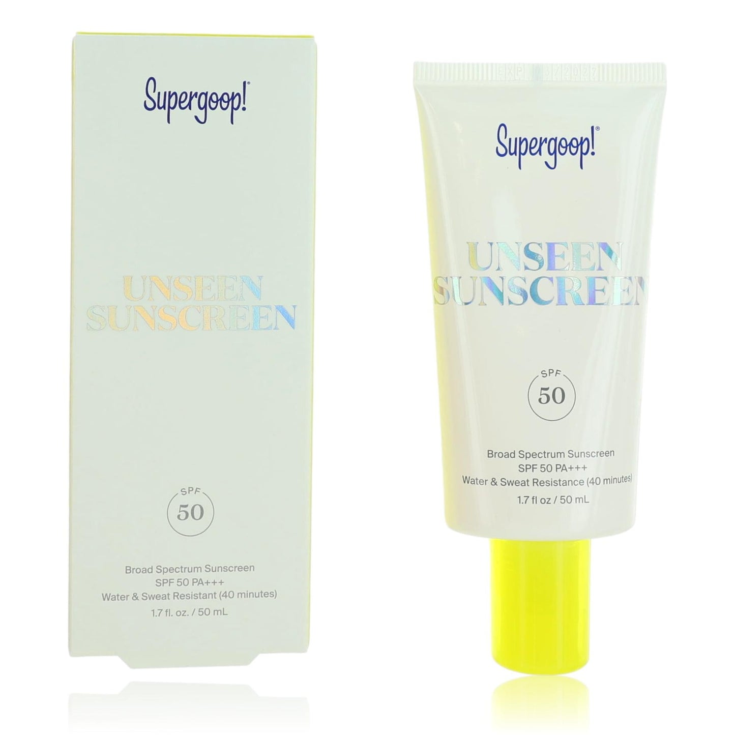 Supergoop Unseen Sunscreen by Supergoop, 1.7 oz Sunscreen SPF 50