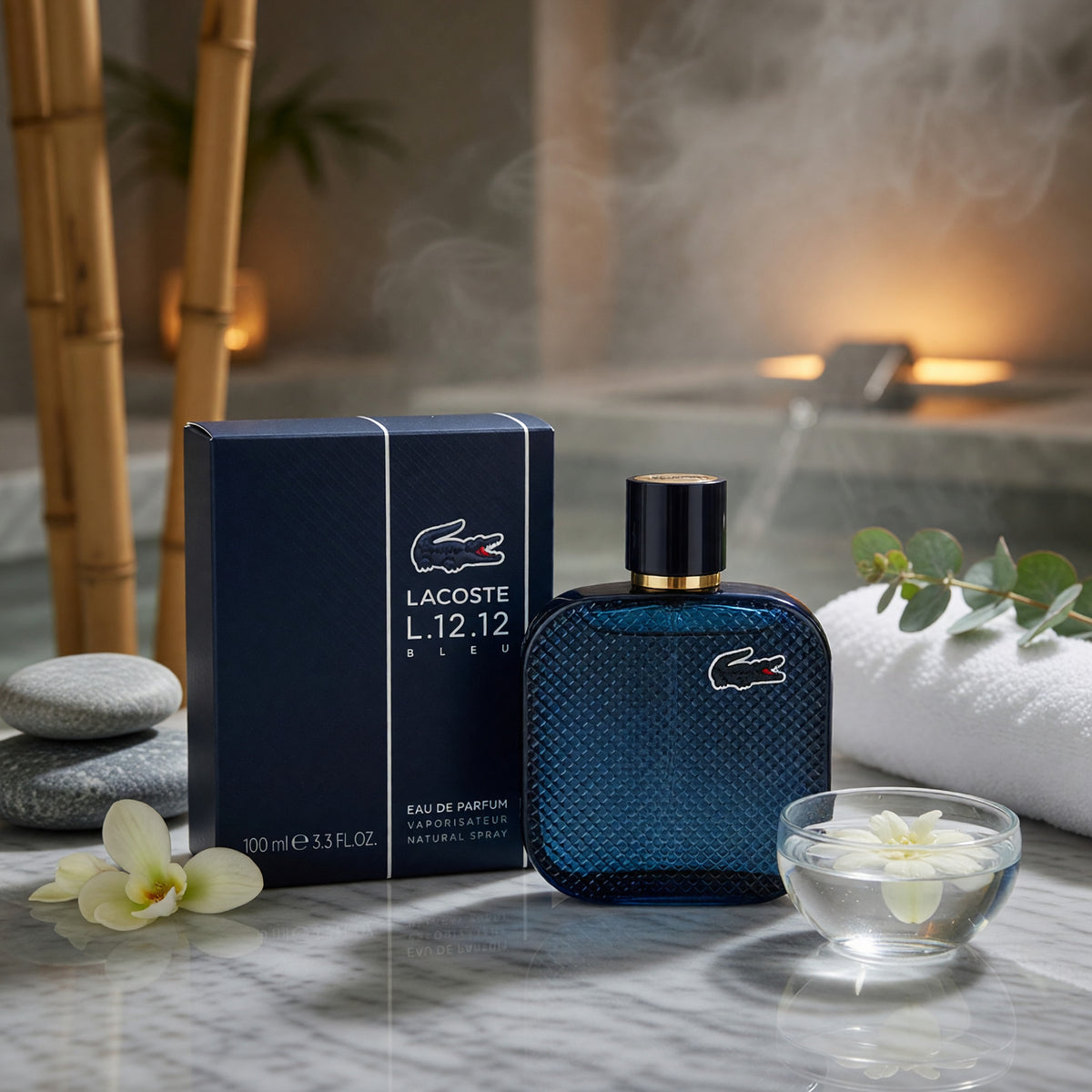 Lacoste L.12.12. Bleu by Lacoste, 3.4 oz EDP Spray for Men