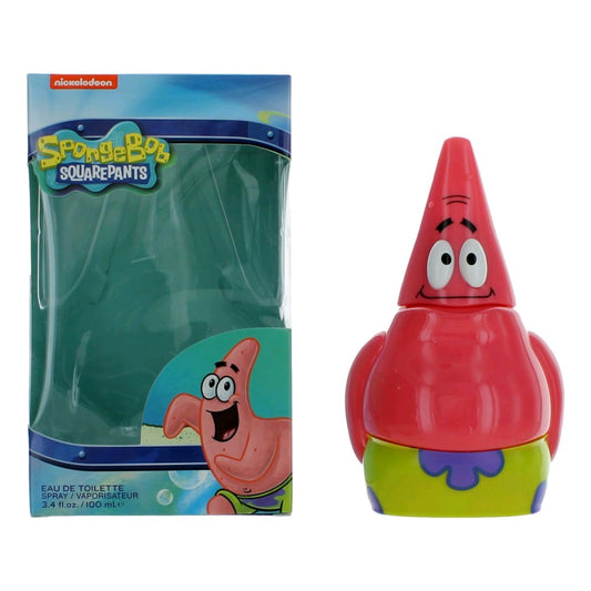 SpongeBob Squarepants Patrick 3D by Nickelodeon, 3.4oz EDT Spray for Boys