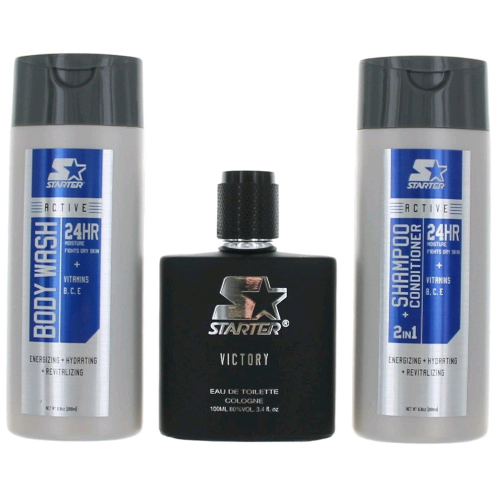 Victory by Starter, 3 Piece Gift Set for Men