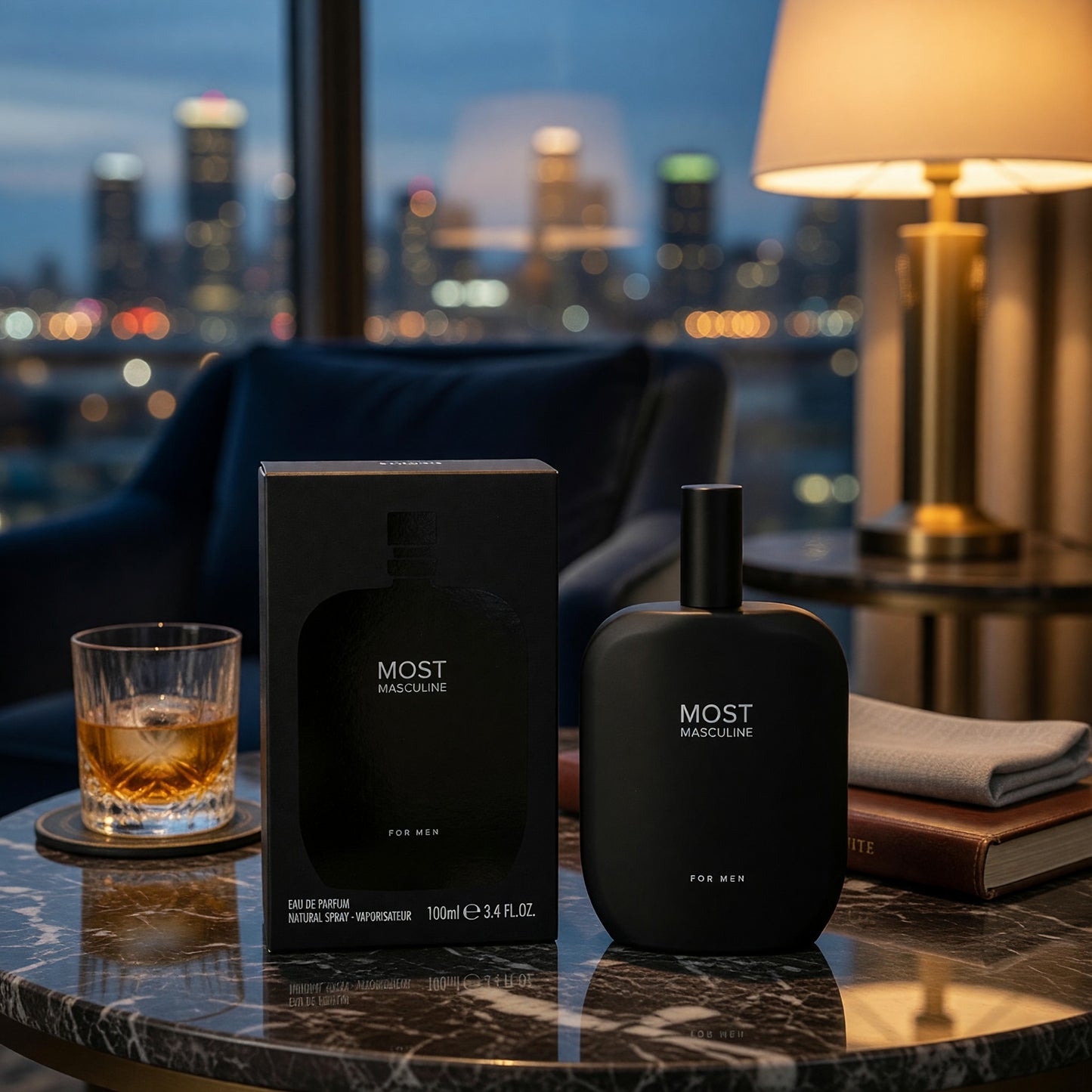 Most Masculine by Fragrance One, 3.4oz Extrait de Parfum Spray men