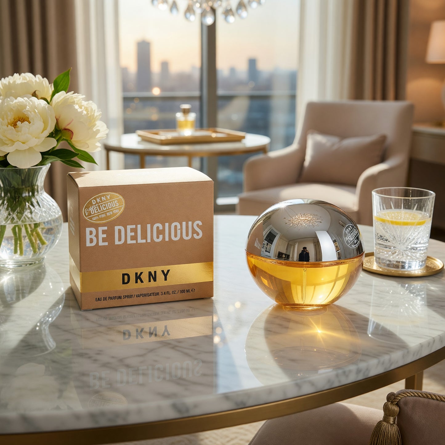 DKNY Golden Delicious by Donna Karan, 3.4 oz EDP Spray for Women