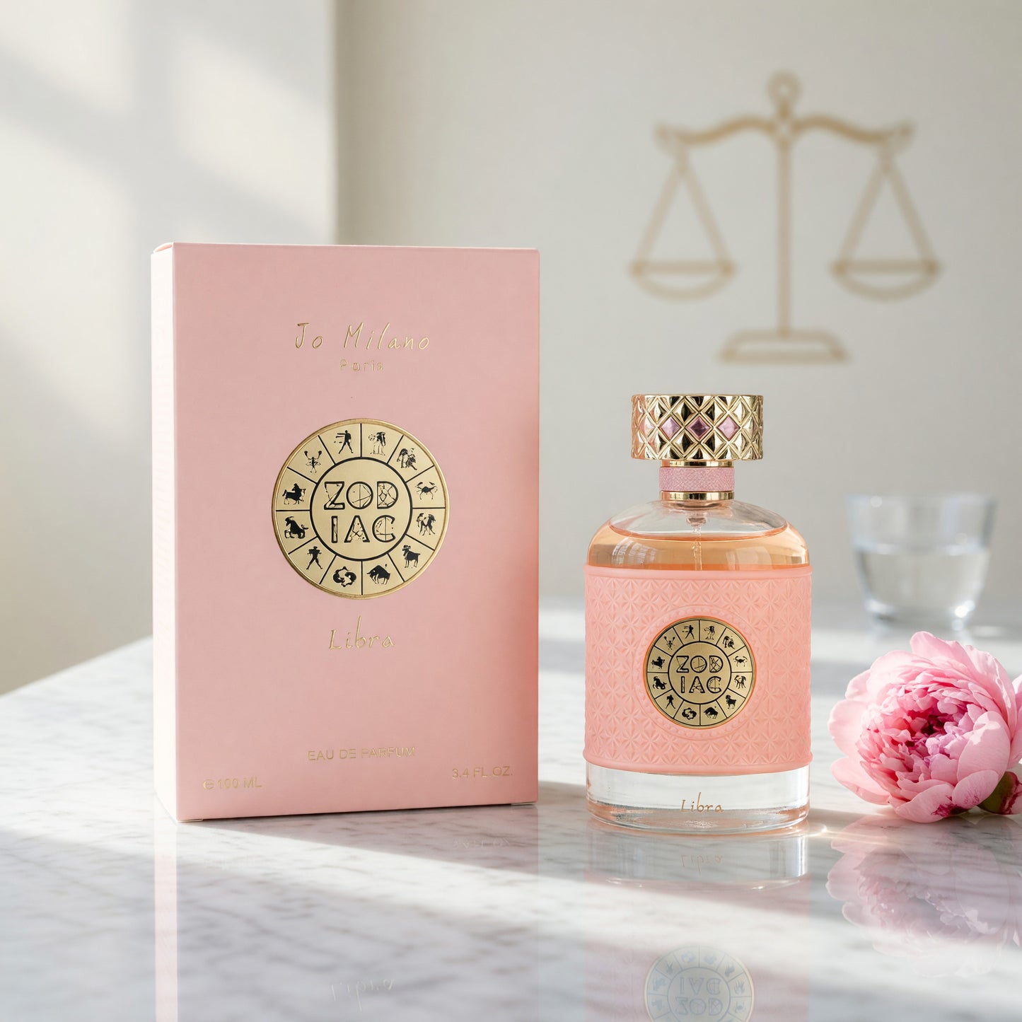 Zodiac Libra by Jo Milano, 3.4 oz EDP Spray for Unisex