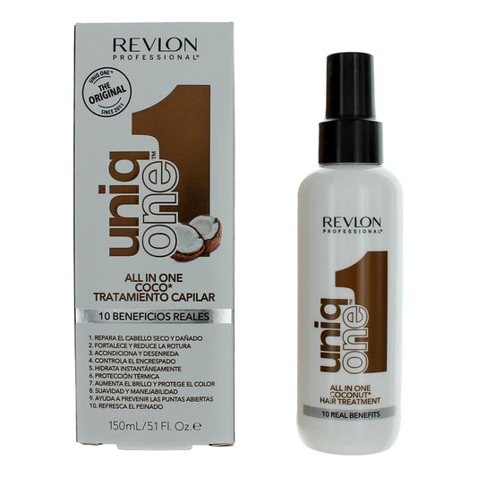 UniqOne All In One Coconut Hair Treatment by Revlon, 5.1oz Hair Treatment