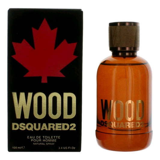 Wood Pour Homme by Dsquared2, 3.4 oz EDT Spray for Men
