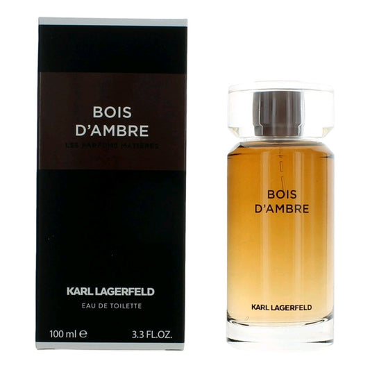 Bois De Ambre by Karl Lagerfeld, 3.3 oz EDT Spray for Men