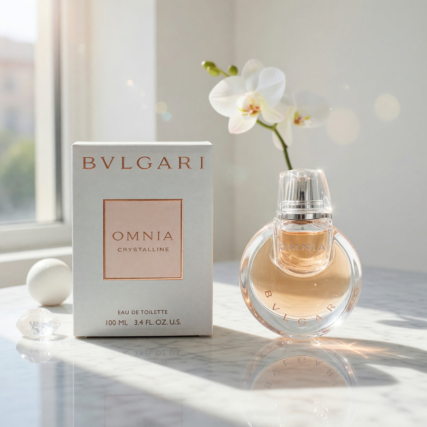 Omnia Crystalline by Bvlgari, 3.4 oz EDT Spray for Women