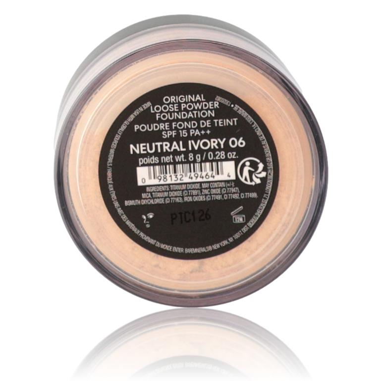 Bare Minerals Loose Powder Foundation .28 Powder Foundation SPF 15 - Neutral Ivory 06
