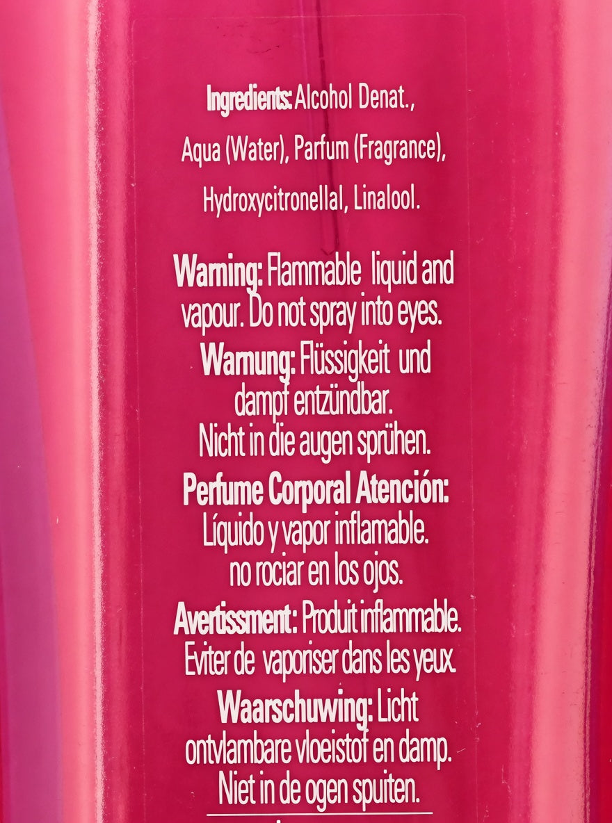 Pink Vanilla Kiss Fantasy 3 Pack 8 Fragrance Body Spray women
