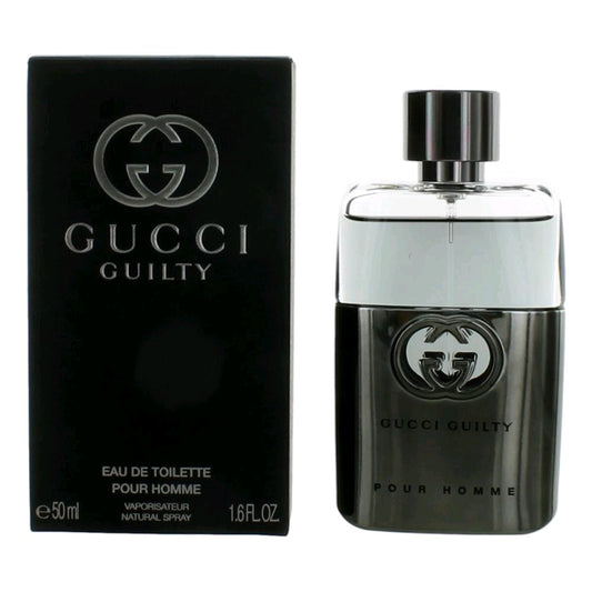 Gucci Guilty Pour Homme by Gucci, 1.6 oz EDT Spray for Men