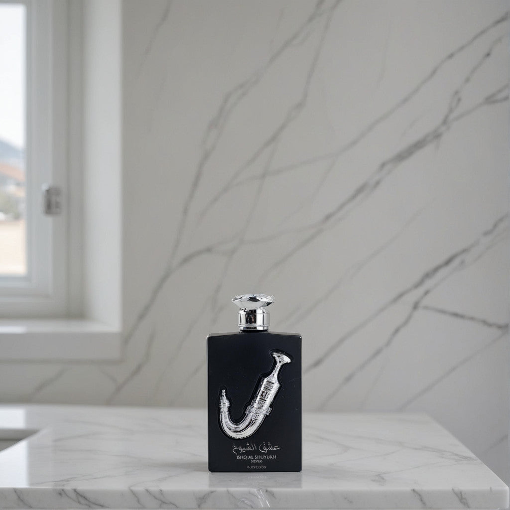 Ishq Al Shuyukh Silver by Lattafa, 3.4 oz EDP Spray for Unisex