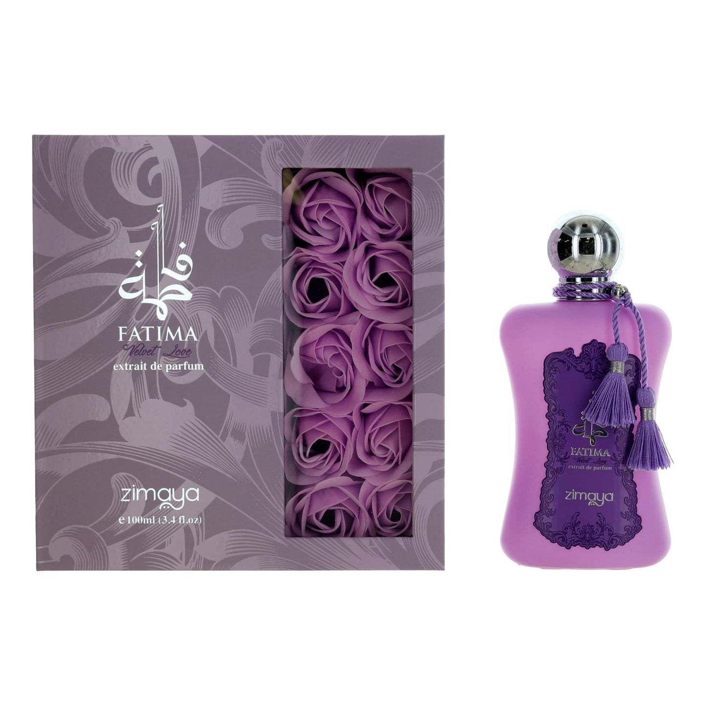 Fatima Velvet Love by Zimaya, 3.4oz Extrait de Parfum Spray women