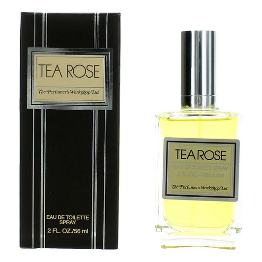 Tea Rose by Perfumer's Workshop, 2 oz EDT Spray for Women
