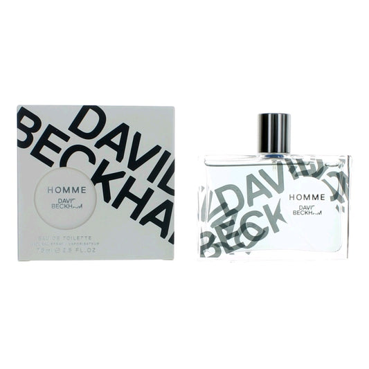 David Beckham Homme by David Beckham, 2.5 oz EDT Spray for Men