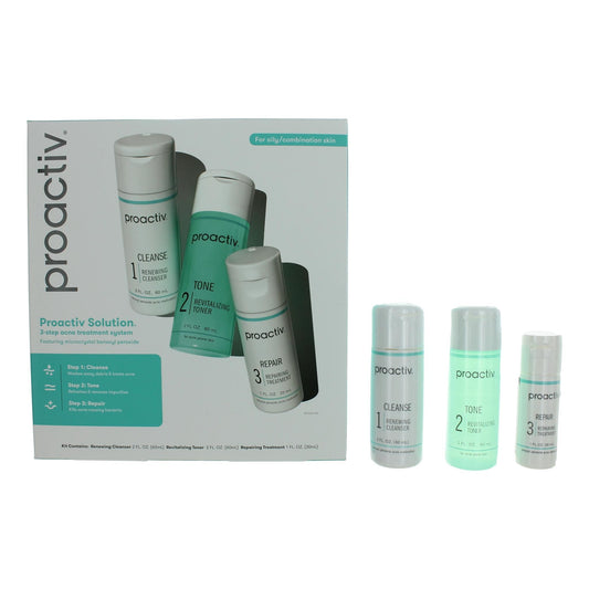 Proactiv Solution by Proactiv, 3 Step Acne Treatment System - Oily/Combo Skin