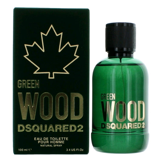 Green Wood by Dsquared2, 3.4 oz EDT Spray for Men