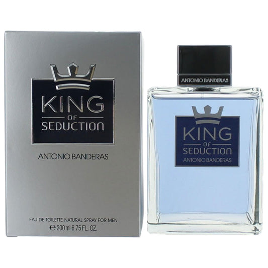 King of Seduction by Antonio Banderas, 6.7 oz EDT Spray for Men