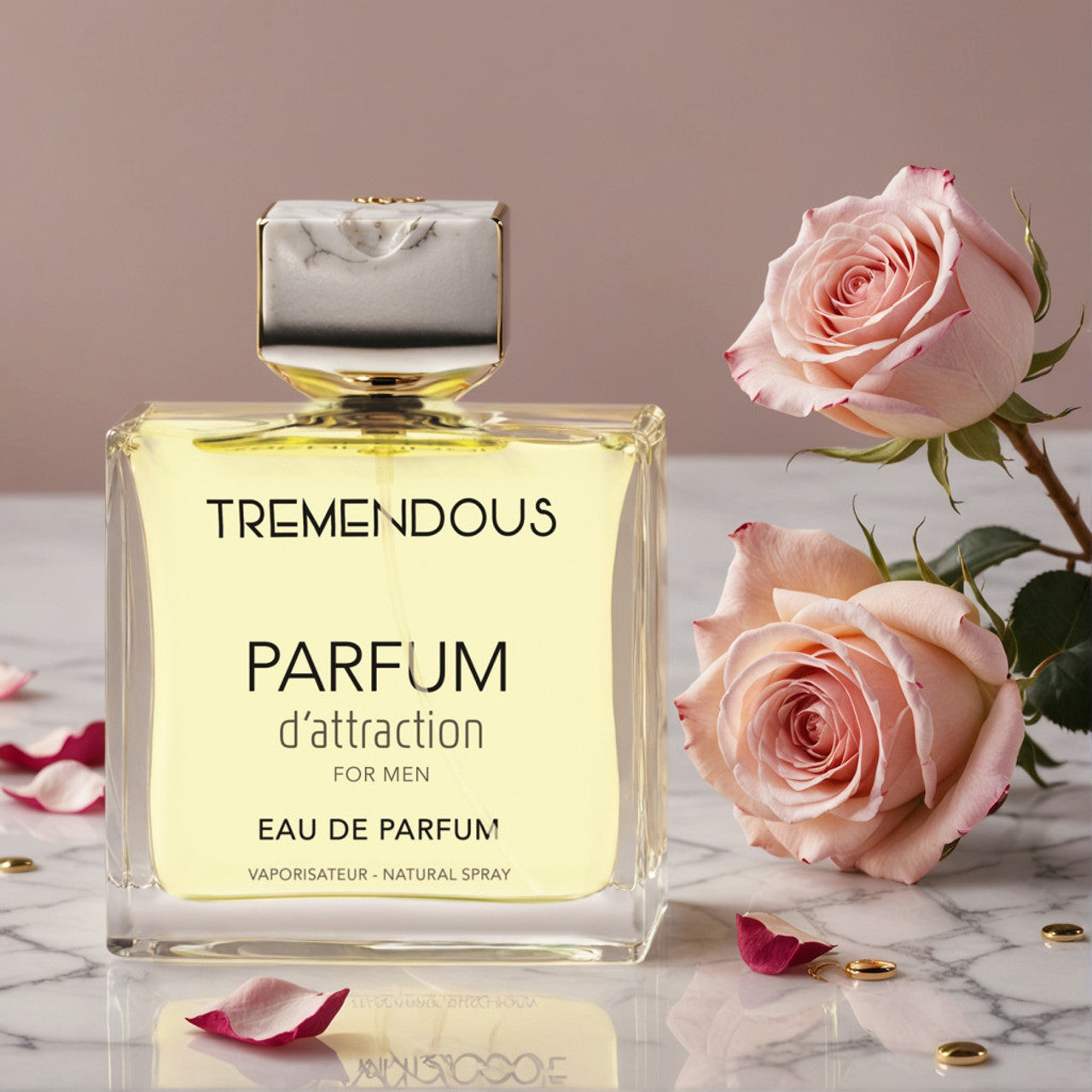 Parfum D'Attraction by Tremendous Parfums, 3.4 oz EDP Spray for Men