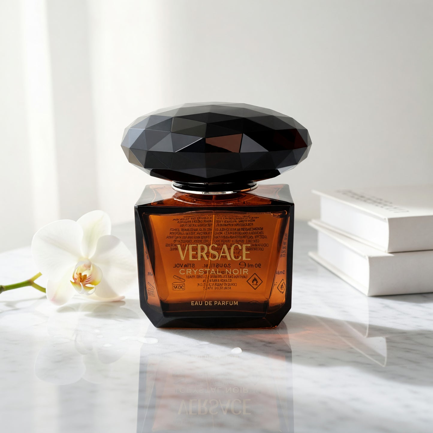 Versace Crystal Noir by Versace, 3 oz EDP Spray for Women TESTER
