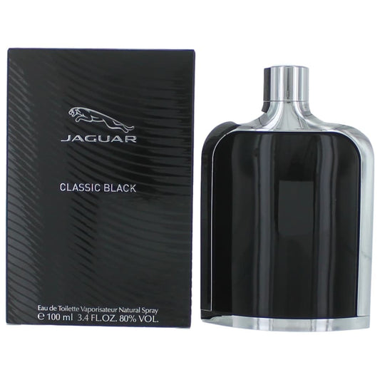 Jaguar Classic Black by Jaguar, 3.4 oz EDT Spray for Men