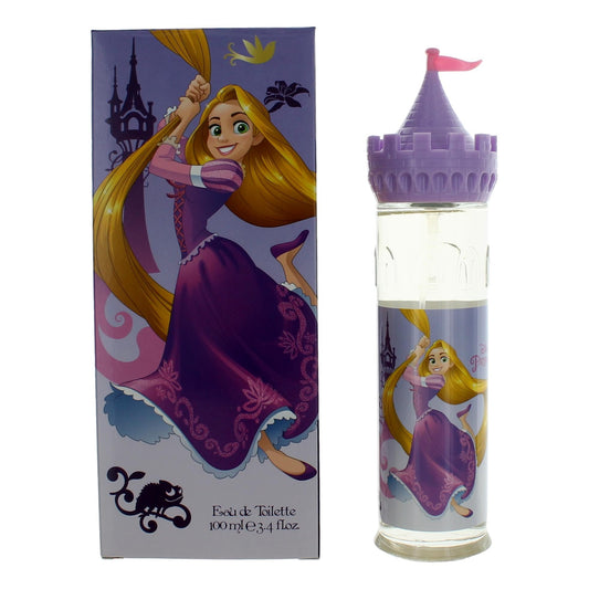 Disney Rapunzel Castle by Disney Princess, 3.4 oz EDT Spray for Girls