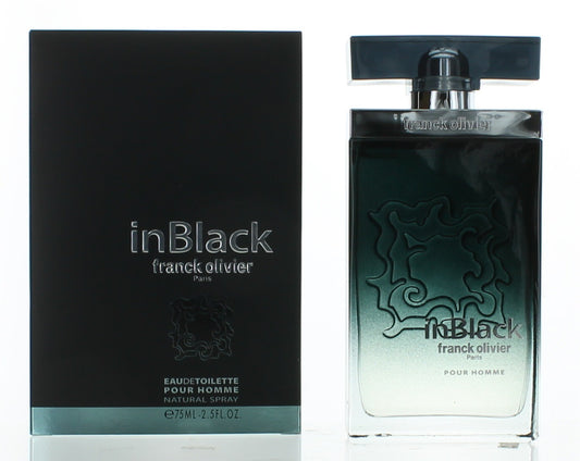 In Black by Franck Olivier, 2.5 oz EDT Spray for Men