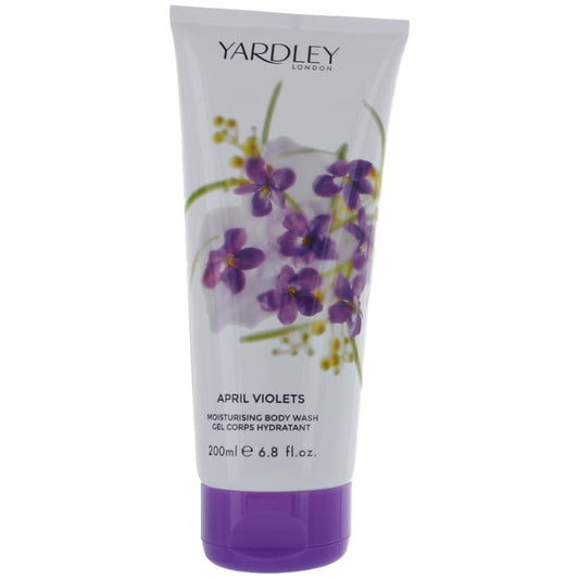 Yardley April Violets  by Yardley Of London, 6.8 oz Body Wash women