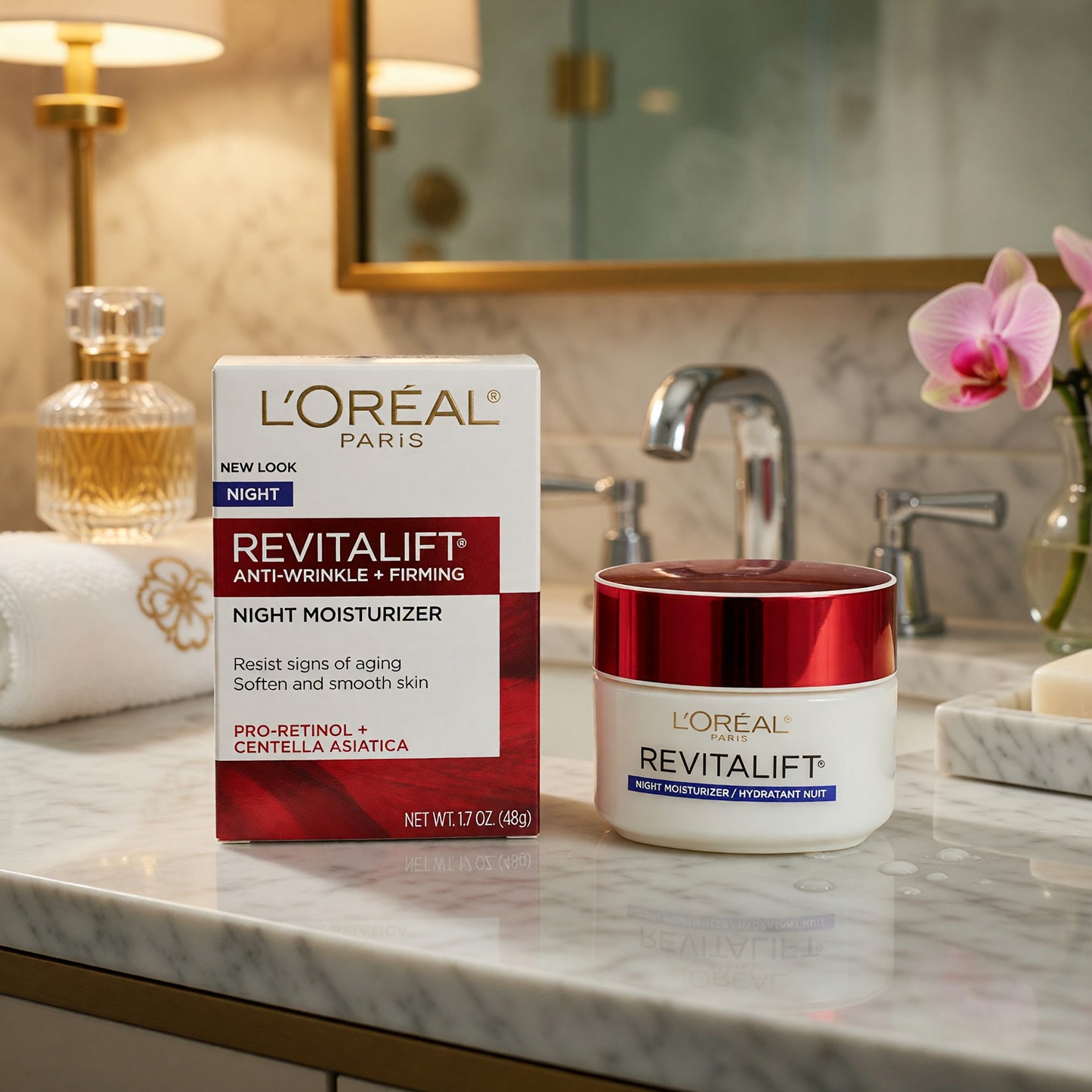 L'Oreal Revitalift Anti-Wrinkle + Firming by L'Oreal, 1.7oz Night Moisturizer