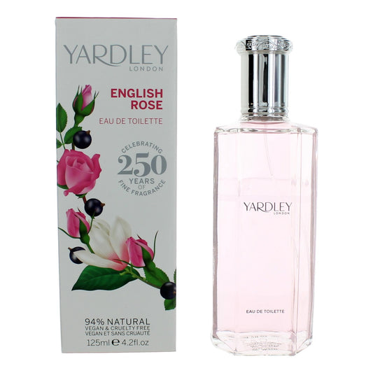 Yardley English Rose by Yardley of London, 4.2 oz EDT Spray for Women