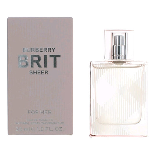 Brit Sheer by Burberry, 1 oz EDT Spray for Women