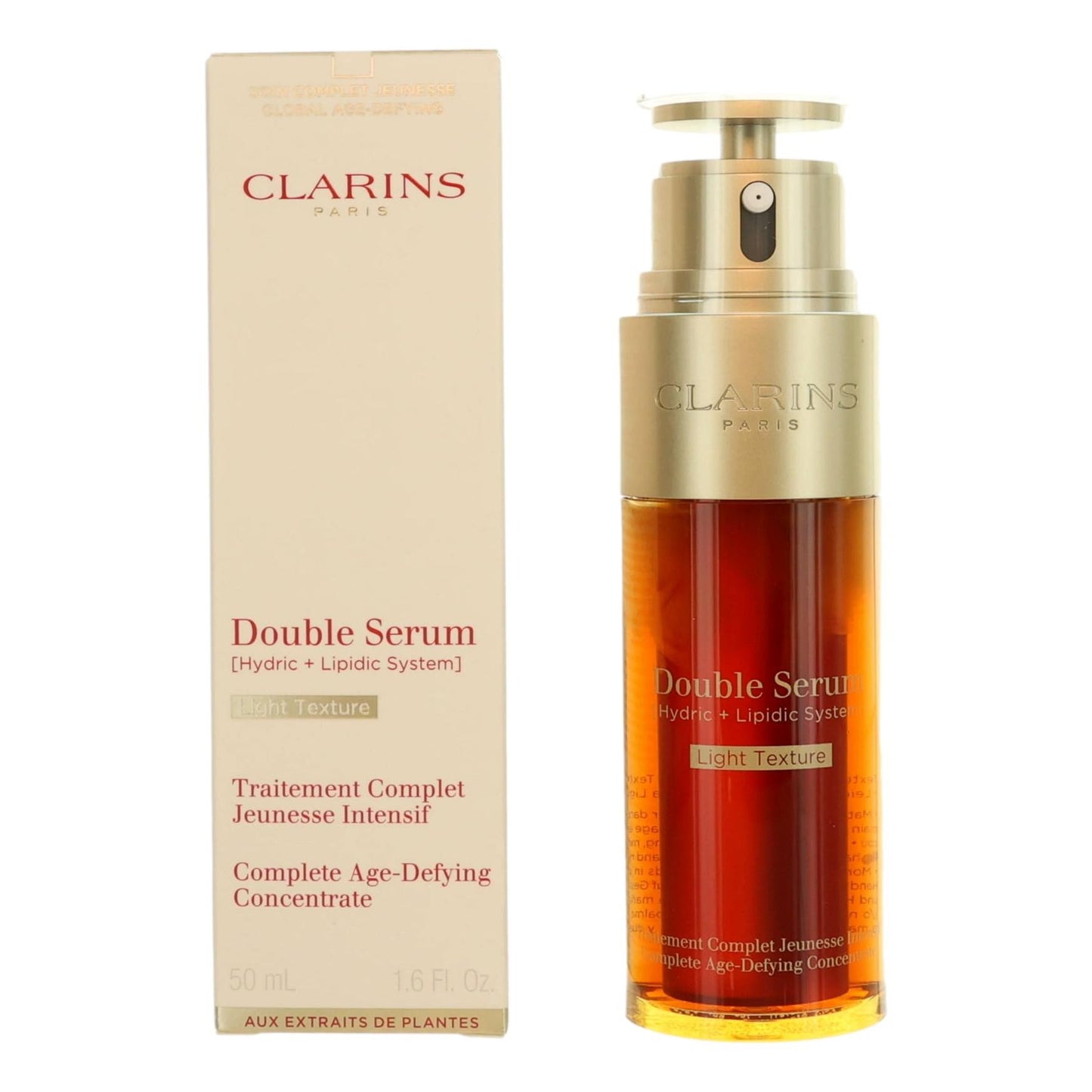 Clarins by Clarins, 1.6 oz Double Serum, Light Texture.
