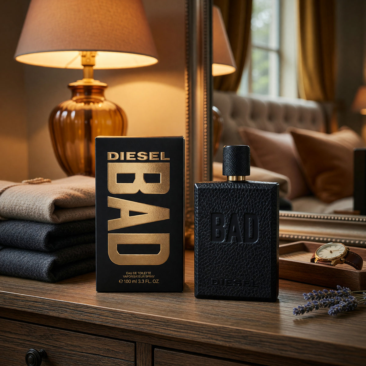 Diesel Bad by Diesel, 3.3 oz Eau de Tolette Spray for Men