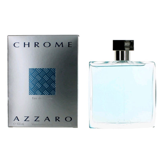 Chrome by Azzaro, 3.4 oz EDT Spray for Men