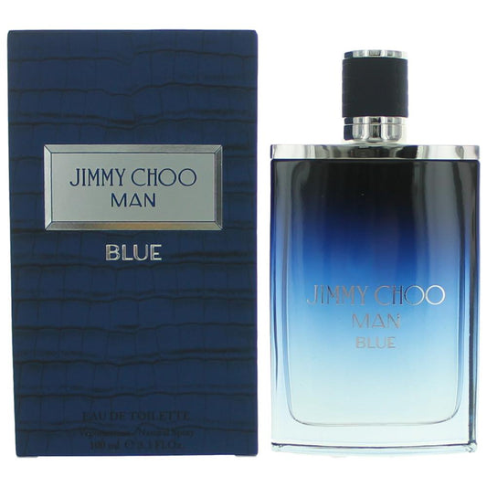 Jimmy Choo Man Blue by Jimmy Choo, 3.3 oz EDT Spray for Men