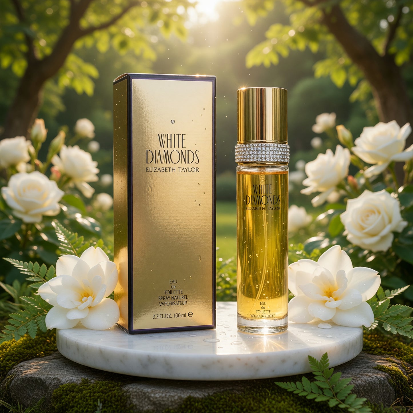 White Diamonds by Elizabeth Taylor, 3.3 oz EDT Spray for Women
