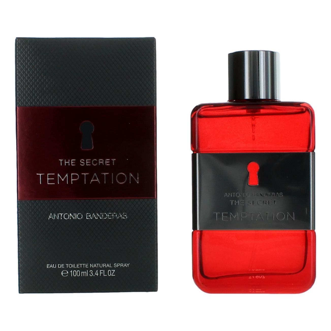 The Secret Temptation by Antonio Banderas, 3.4 oz EDT Spray for Men