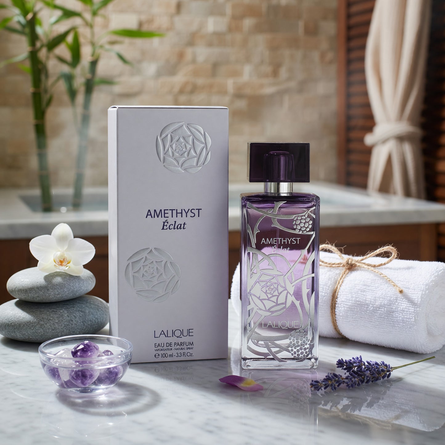 Amethyst Eclat by Lalique, 3.3 oz EDP Spray for Women