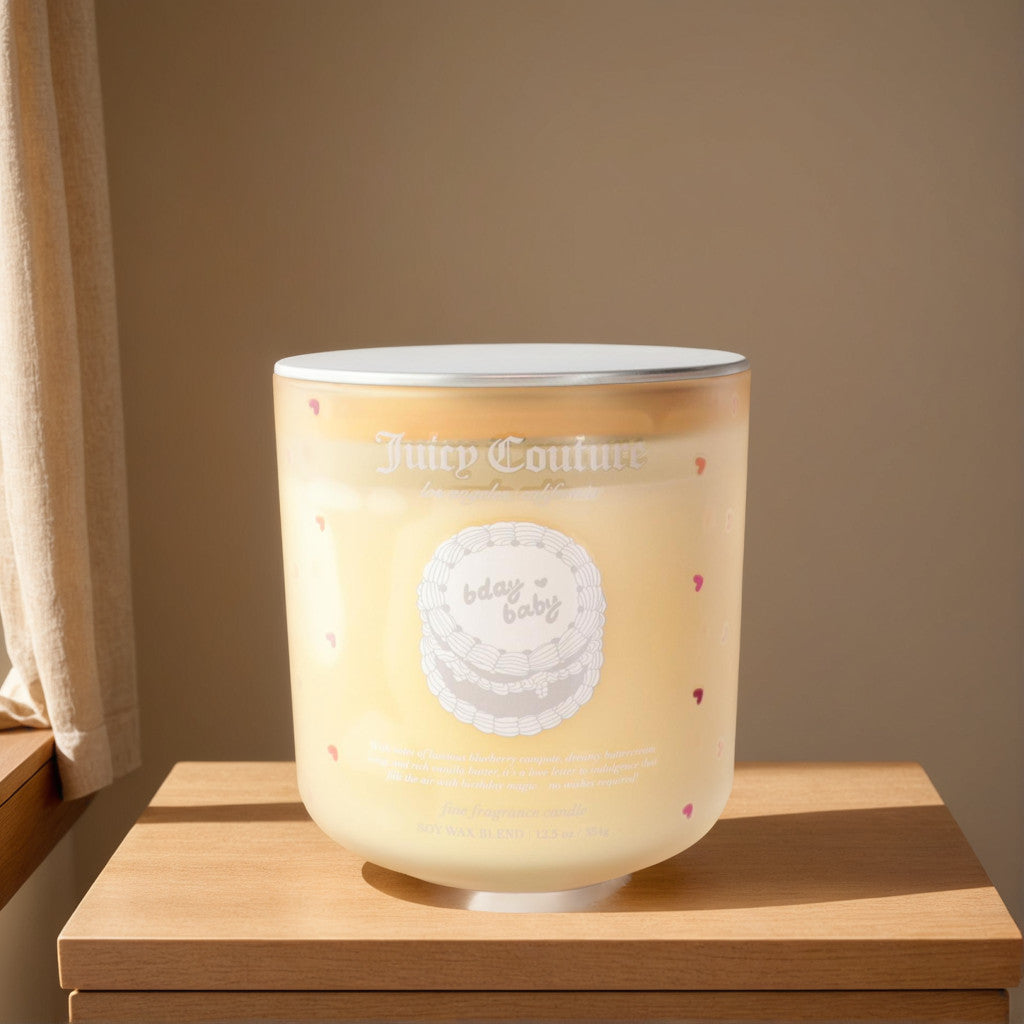Juicy Couture 12.5 oz Fine Fragrance Candle - Bday Baby