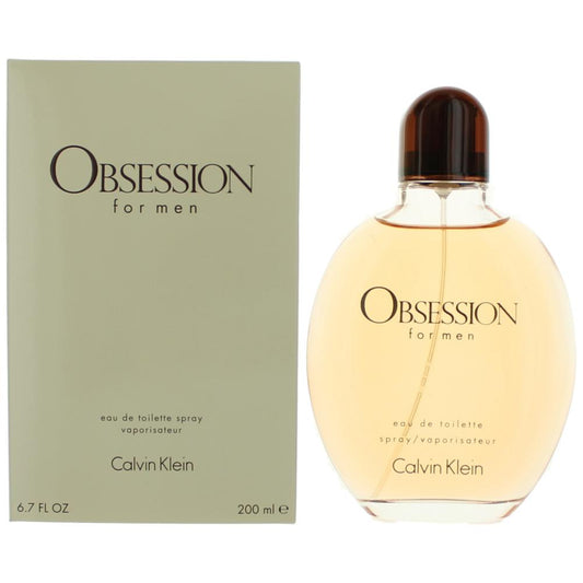 Obsession by Calvin Klein, 6.7 oz EDT Spray for Men