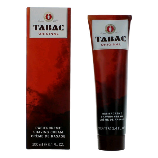 Tabac by Maurer & Wirtz, 3.4 oz Shaving Cream for Men