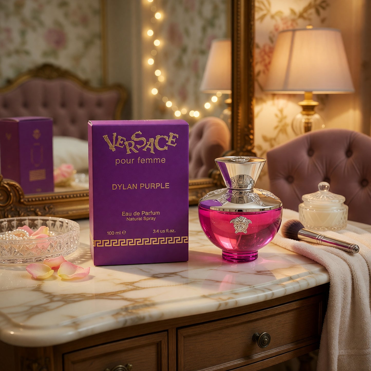 Versace Dylan Purple by Versace, 3.4 oz EDP Spray for Women