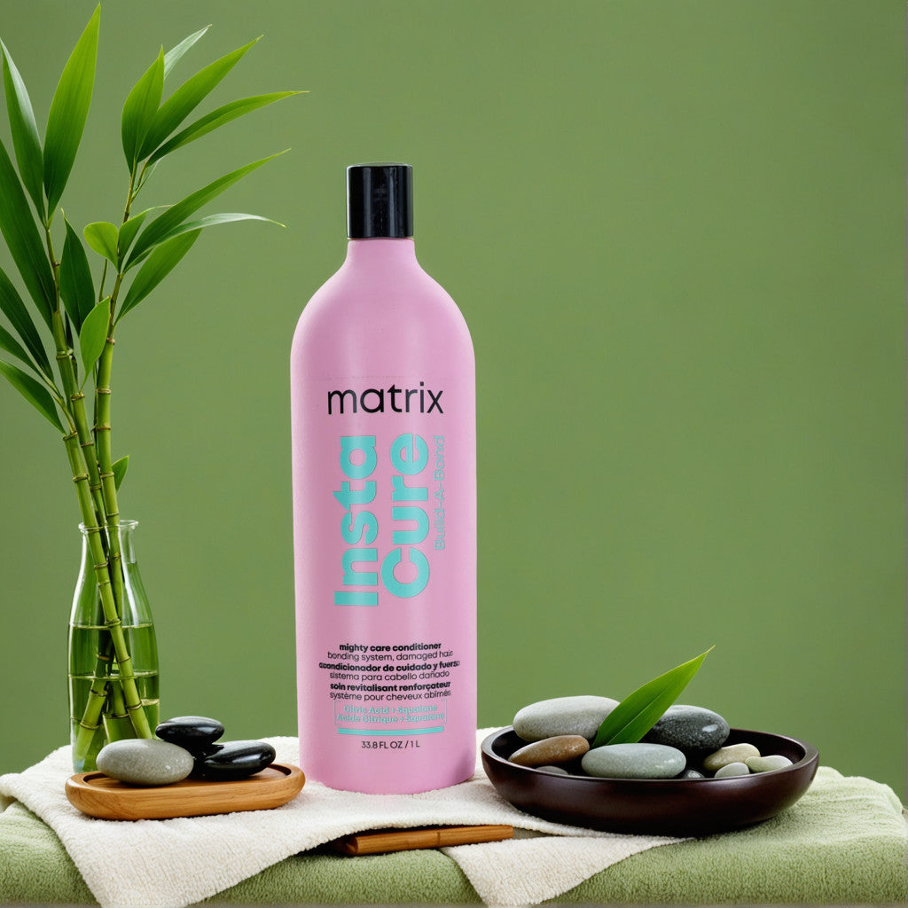 Instacure Build-A-Bond by Matrix, 1 Liter Mighty Care Conditioner