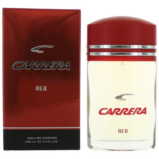 Carrera Red by Carrera, 3.4 oz EDT Spray for Men