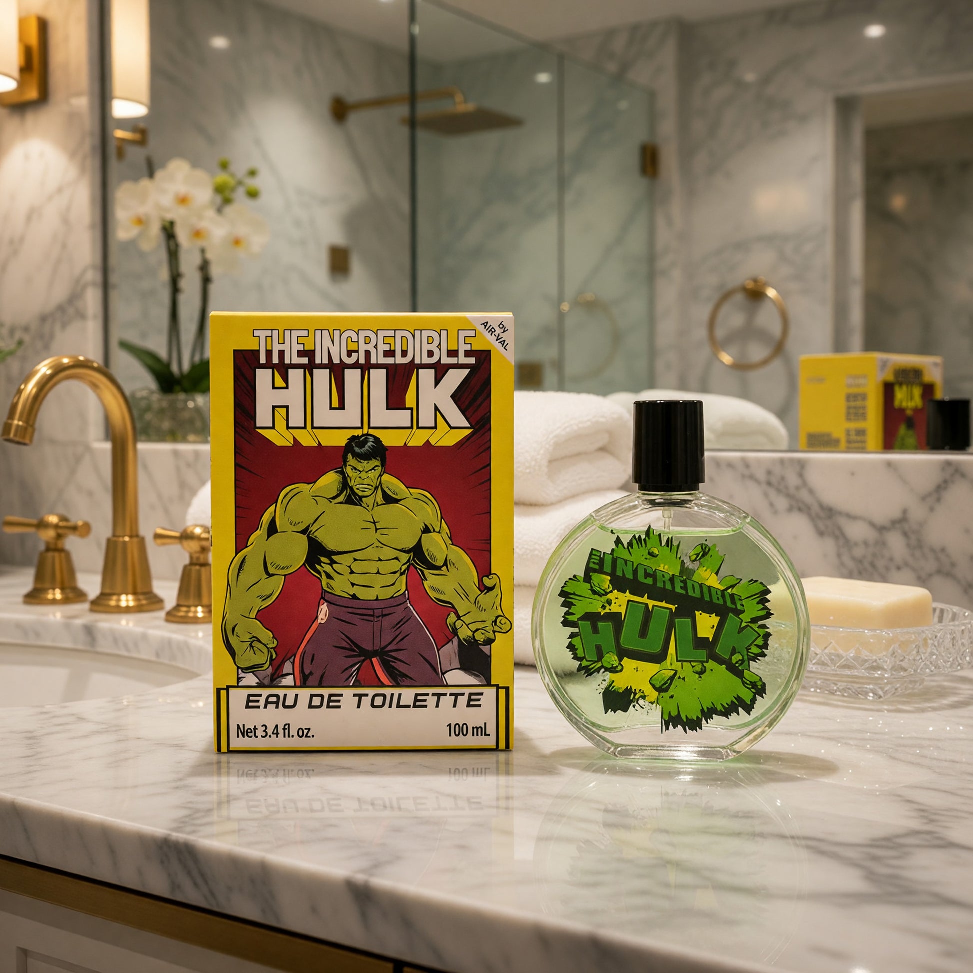 The Incredible Hulk by Disney, 3.4 oz EDT Spray for Kids