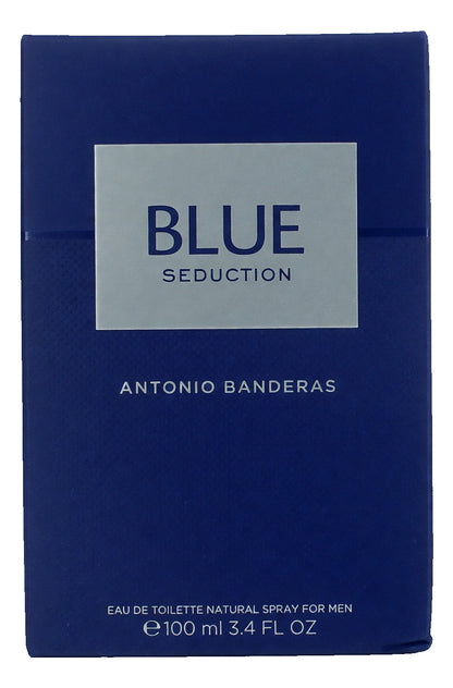 Blue Seduction by Antonio Banderas, 3.4 oz EDT Spray for Men