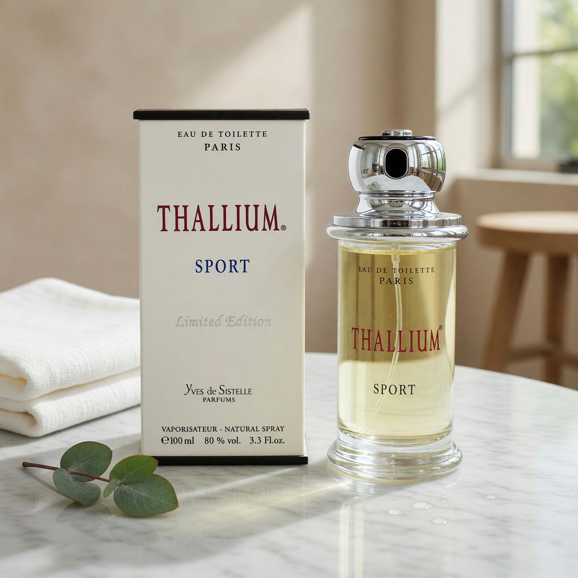 Thallium Sport by Jacques Evard, 3.3 oz EDT Spray for Men