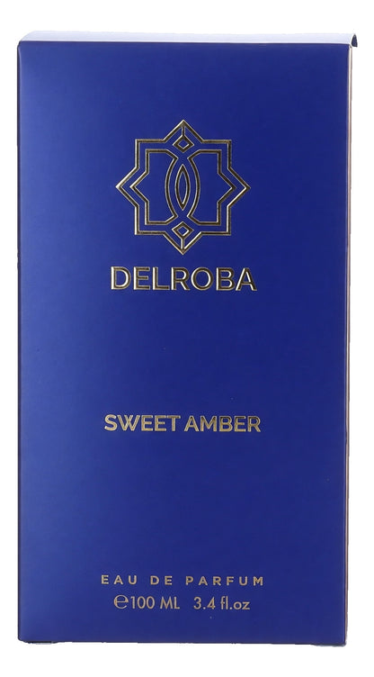 Delroba Sweet Amber by Delroba, 3.4 oz EDP Spray for Men
